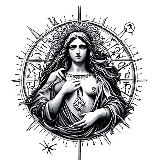 Zodiac Sign Aquarius And Virgin