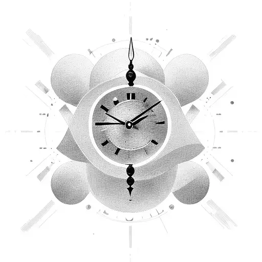 Clock Children Time Storm Light Construction Chain