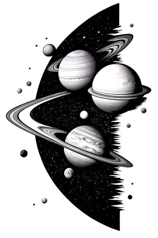 Astronomy Solar System Planets Around Sun