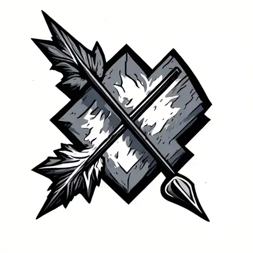 Arrow With Brent Inside