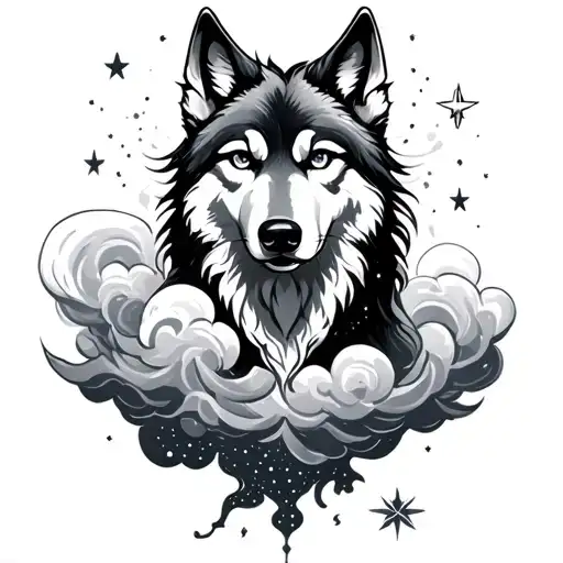 Pixie Luna Star Cloud Wolf