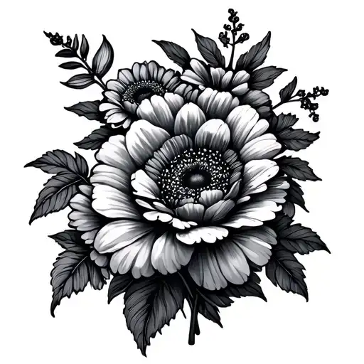 Birth Flower Bouquet