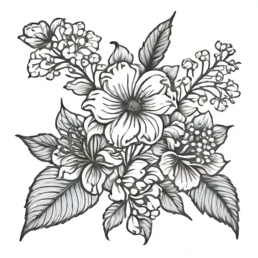 August September January February April Birth Flower