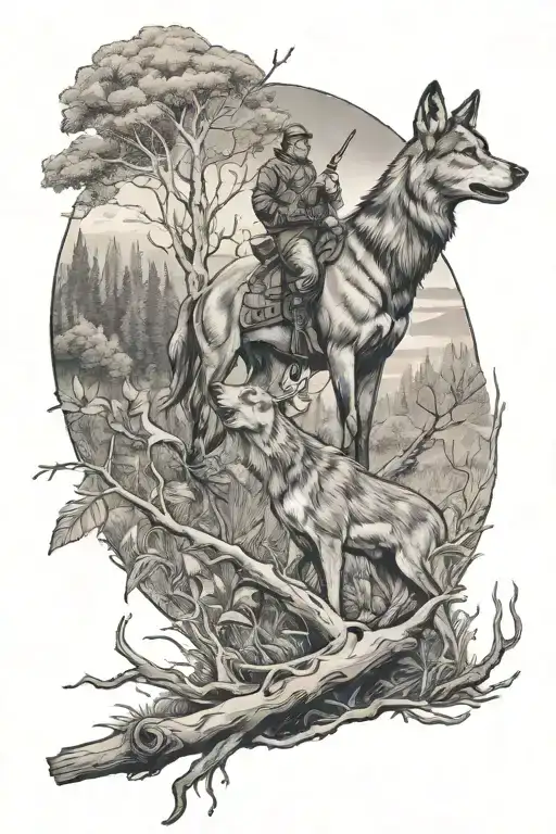 Hunting Scene