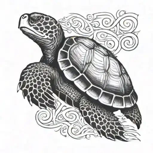 Turtle With Harrison Name