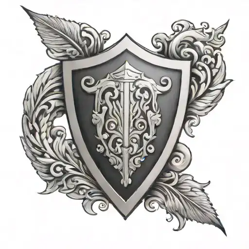 Roman Shield Adorned