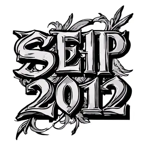 Roman Numerals For September 2012