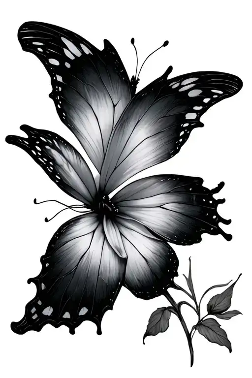 Hourglass Lilly Butterfly