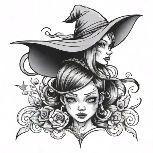 Enchanted Witch Cute Girl