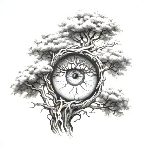 Xxx Tentacion Tree With Eye In The Trunk