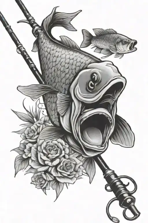 Carp Catching Fishing Rod