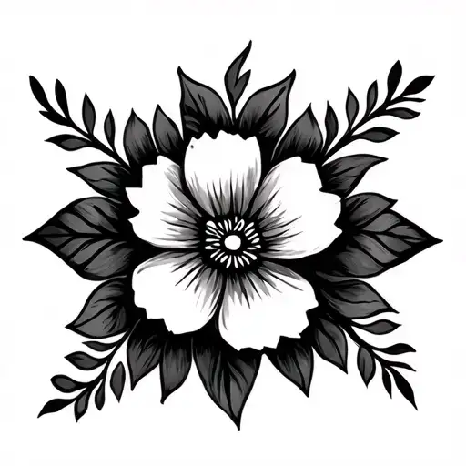 Feminine Floral Tribal