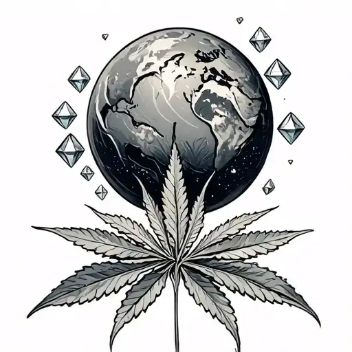 Planet With Diamonds Cash Weed