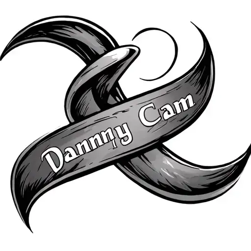 Infinity Symbol With Names Danny And Cam Cam