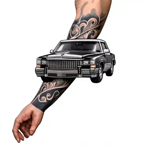 Cadillac Car Arm Sleeve
