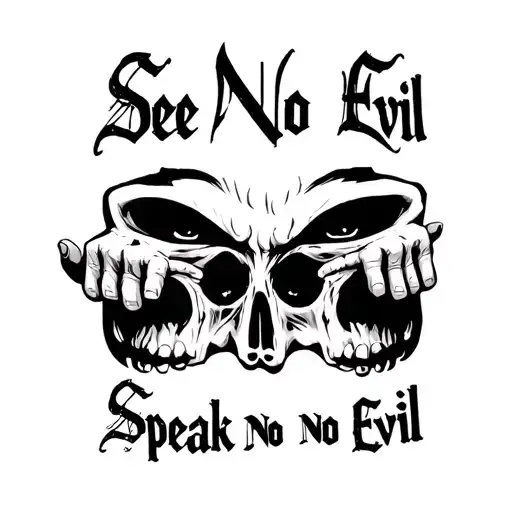 See No Evil Hear No Evil Speak No Evil