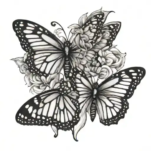 Monarch Butterflies Leo Zodiac