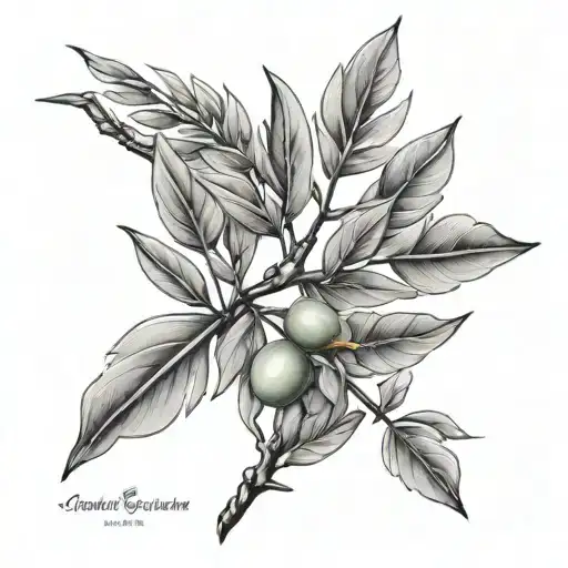 Arrow In An Olive Branch