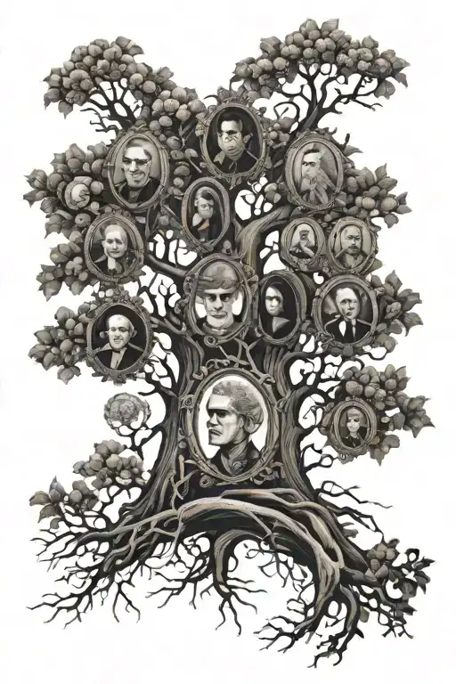 Gothic Family Tree