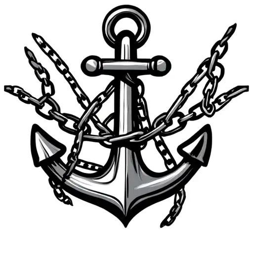 Map Anchor & Chain