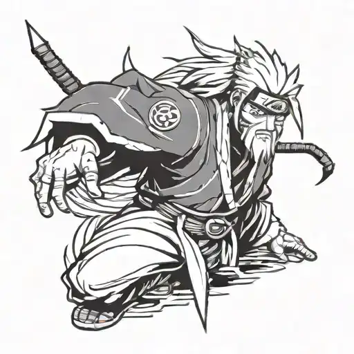 Jiraiya Character From Naruto