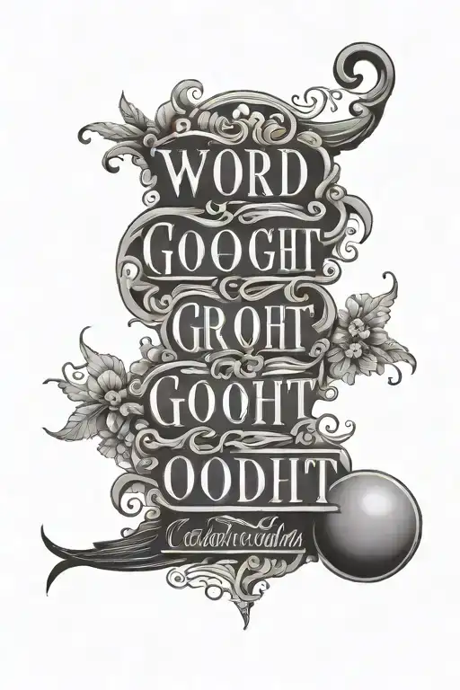 The Word Goodnight In Greek Bold Writing
