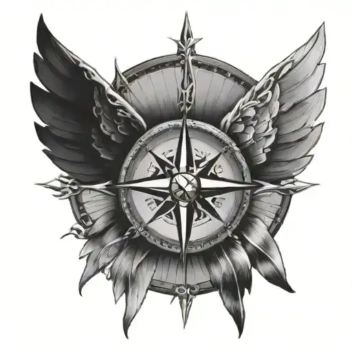 Compass Fairy Wings Made