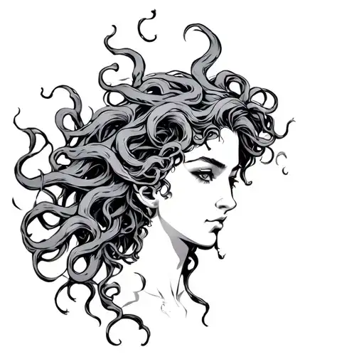 Medusa Anime Side View