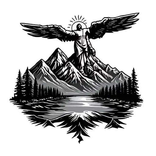 Nevada And Colorado Mountains Incorporate God