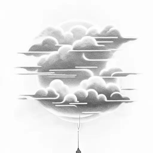 The Word Create With Clouds Behind It
