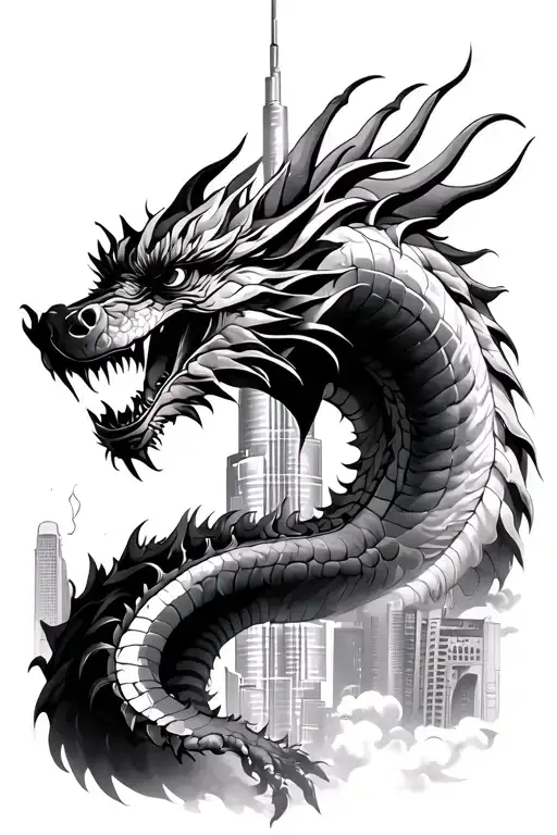 Coverup Burj Khalifa Time Philippine Flag Dragon