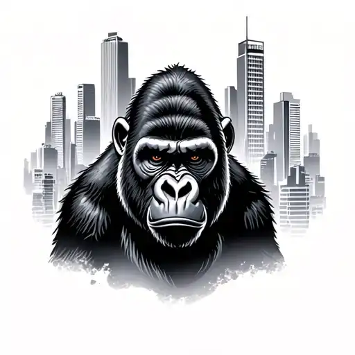 Gorilla In A City