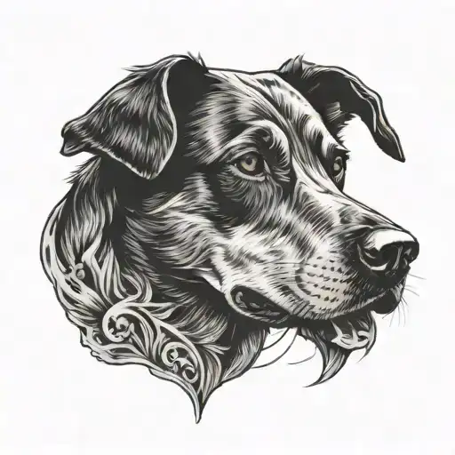 Black Dog Depression Alone And About Pushing