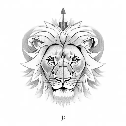 Jupiter With Lily And Lion