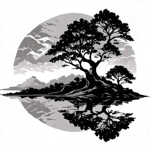 Feminine Nature Elements Like Trees