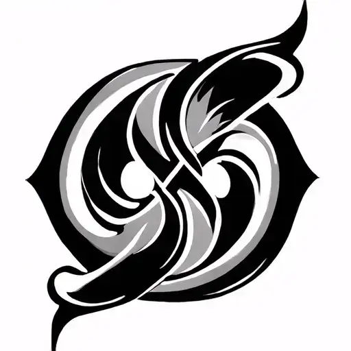 Symbol Of Contrast Or Balance