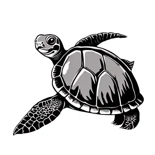 Simple Turtle Swimming