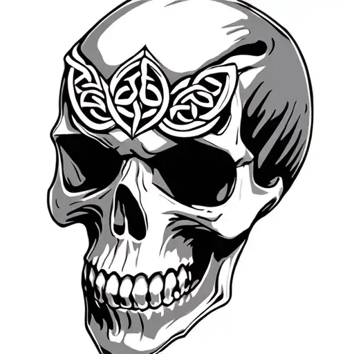 Skull Celtic