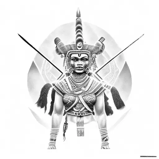 Mayan Warrior Female
