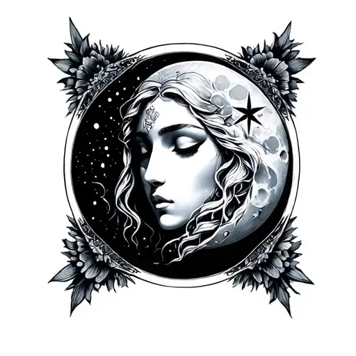 Goddess Moon Star