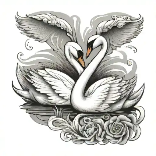 Swan Love