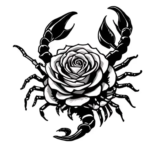 Scorpion Rose Balance Scale