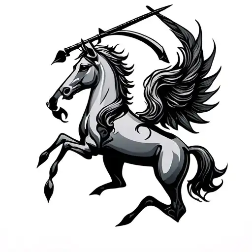 Sagittarius Zodiac Symbol Tattoos Inspired