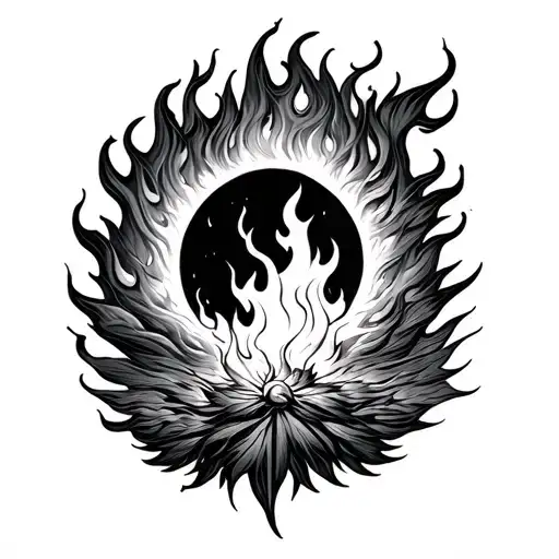 Calm During Fire Storm