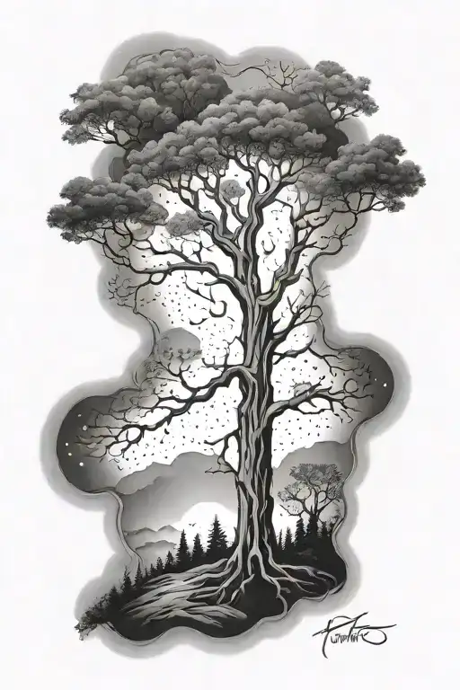 Tree And Constalations