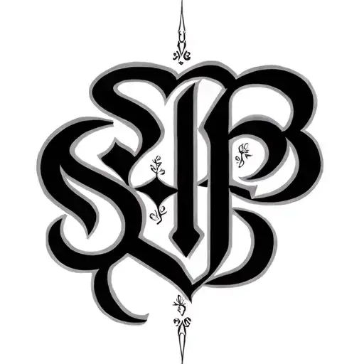 Self Love And Discipline Ambigram