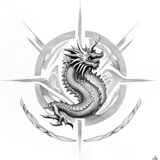 Nordic Dragon Circle