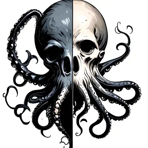 Half Man Half Octopus Tentacles