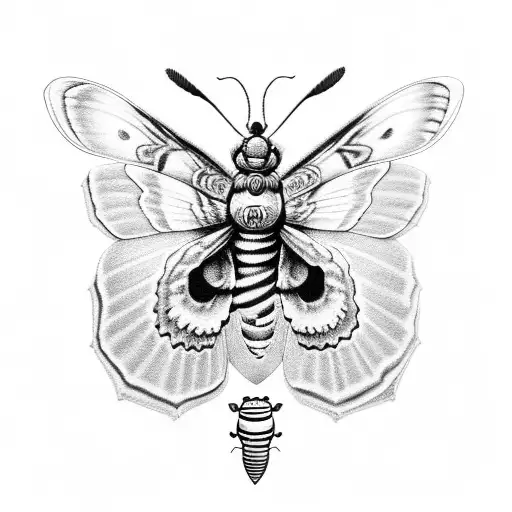 Deathhead Hawk Moth Roses