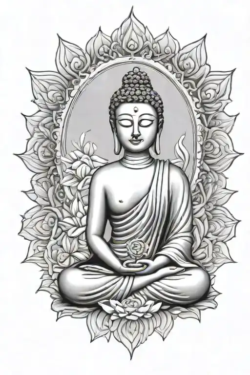 Female Buddha Inner Peace
